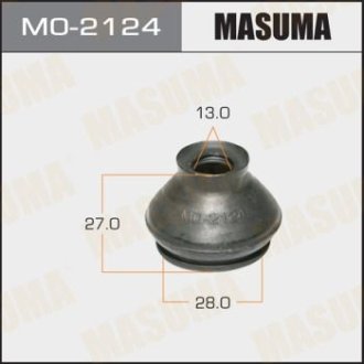 Пильовик опори кульовий 13x28x27 (MO-2124) MASUMA MO2124