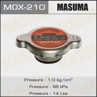 Кришка радіатора Toyota 1.0 bar (MOX-210) MASUMA MOX210