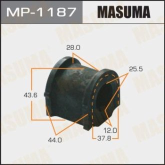 Втулка стойки стабилизатора передн COLT Z31A, Z34AMITSUBISHI COLT 2004-2012 (MP-1187) MASUMA MP1187