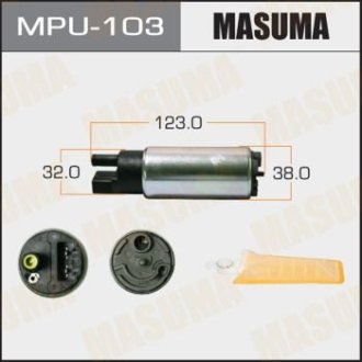 Бензонасос електричний (+сітка)) Lexus (MPU-103) MASUMA MPU103