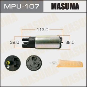 Бензонасос електричний (+сітка)) Toyota (MPU-107) MASUMA MPU107