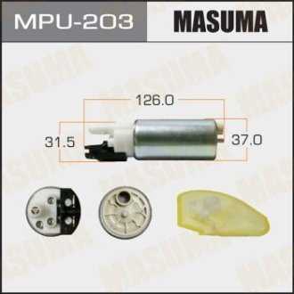 Бензонасос електричний (+сітка)) Nissan (MPU-203) MASUMA MPU203