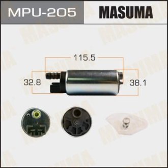 Бензонасос електричний (+сітка)) Nissan (MPU-205) MASUMA MPU205