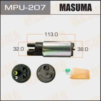 Бензонасос електричний (+сітка)) Nissan (MPU-207) MASUMA MPU207