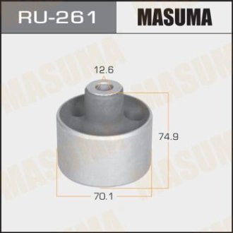 Сайлентблок заднього подовжнього важеля лівий Mitsubishi Carisma (-03), Colt (-03), Lancer (-03) (RU-261) MASUMA RU261