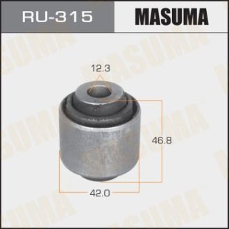 САЙЛЕНТБЛОК ЗАДНЬОЇ ПОПЕРЕЧНОЇ ТЯГИ Honda Civic (01-05), CR-V (01-16), FR-V (05-09) (RU-315) MASUMA RU315