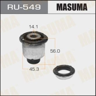 САЙЛЕНТБЛОК ЗАДНЬОЇ ЦАПФИ Honda CR-V (06-12) (RU-549) MASUMA RU549