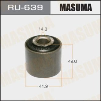 САЙЛЕНТБЛОК ЗАДНЬОЇ ПОПЕРЕЧНОЇ ТЯГИ Toyota Land Cruiser Prado (09-), RAV 4 (10-) (RU-639) MASUMA RU639