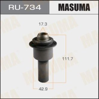 Сайлентблок переднего подрамника задний Nissan Qashqai (06-13,15-), X-Trail (07-) (RU-734) MASUMA RU734