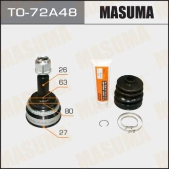 Шрус (TO-72A48) MASUMA TO72A48