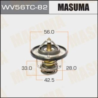 Термостат WV56TC-82 SUBARU OUTBACK (WV56TC-82) MASUMA WV56TC82