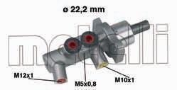 Цилиндр гидравлический тормозной Metelli 05-0383