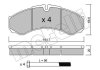 Комплект гальмівних колодок (дискових) Metelli 22-0212-0 (фото 2)