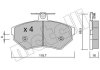 Комплект гальмівних колодок (дискових) Metelli 22-0215-1 (фото 2)