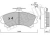 Комплект тормозных колодок (дисковых).) Metelli 22-0216-0 (фото 2)