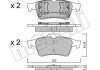 Комплект гальмівних колодок (дискових) Metelli 22-0337-0 (фото 2)