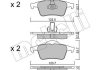 Комплект гальмівних колодок (дискових) Metelli 22-0348-0 (фото 2)