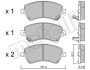 Комплект тормозных колодок (дисковых) Metelli 22-0446-0 (фото 2)