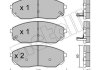 Комплект гальмівних колодок (дискових) Metelli 22-0515-0 (фото 2)