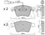 Комплект гальмівних колодок (дискових) Metelli 22-0552-2 (фото 10)