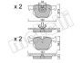 Комплект тормозных колодок (дисковых) Metelli 22-0561-0 (фото 1)