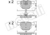 Комплект тормозных колодок (дисковых).) Metelli 22-0644-0 (фото 1)