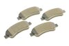 Комплект тормозных колодок (дисковых) Metelli 22-0710-0 (фото 2)