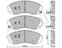 Комплект тормозных колодок (дисковых) Metelli 22-0785-0 (фото 2)