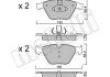 Комплект тормозных колодок (дисковых).) Metelli 22-0918-0 (фото 1)