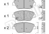 Комплект гальмівних колодок (дискових) Metelli 22-0945-0 (фото 2)