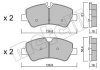 Комплект гальмівних колодок (дискових) Metelli 22-0991-0 (фото 2)