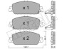 Комплект тормозных колодок (дисковых) Metelli 22-1083-0 (фото 2)