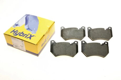 Комплект гальмівних колодок (дискових) Metelli 22-1170-1