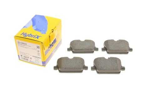 Комплект тормозных колодок (дисковых) Metelli 22-1265-0