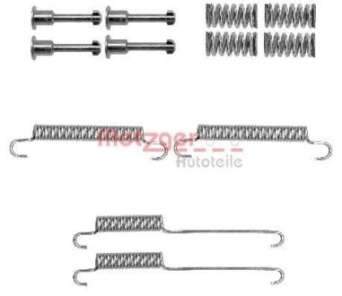 Монтажный к-кт тормозных колодок METZGER 105-0892