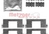 Монтажный к-кт тормозных колодок METZGER 109-1798 (фото 1)