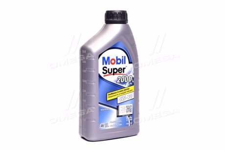 Масло SUPER 2000 X1 5W30 1л MOBIL 155184