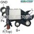Регулятор напруги генератора MOBILETRON VRB703 (фото 1)