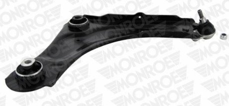 Фото рычаг подвески передний правый RENAULT FLUENCE (L3_) 10-, MEGANE III Grandtour (KZ0/1) 08- MONROE L25563 Рычаг подвески передний правый RENAULT FLUENCE (L3_) 10-, MEGANE III Grandtour (KZ0/1) 08- MONROE L25563
