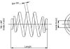 Пружина підвіски MONROE SP3407 (фото 1)