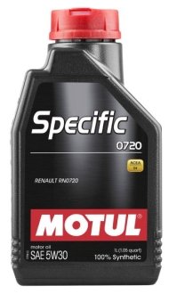 Масло /SPEC 0720 5W30 (1L) MOTUL 102208