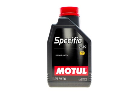 Масло /SPEC 0720 5W30 (1L) MOTUL 102208