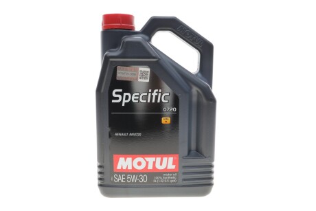 Масло /SPEC 0720 5W30 (5L) MOTUL 102209