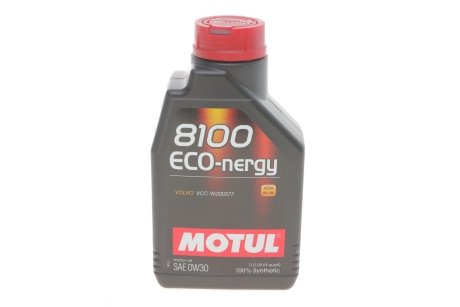 Масло 8100 Eco-nergy 0W30 1 L MOTUL 872011