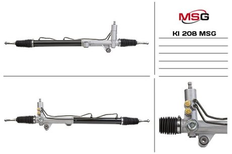 Рульова рейка (з ГПК) Sorento 02-09 MSG KI208
