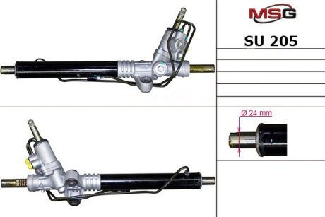 Рульова рейка (з ГПК) Subaru Legacy 03-09 MSG SU205