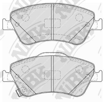Колодки гальмівні (без датчика)) NiBK PN1835