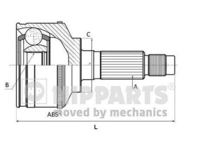 Шрус NIPPARTS J2822116