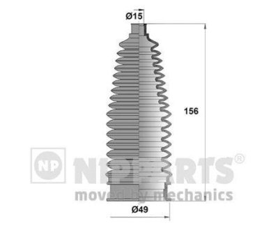 Пыльник рулевого механизма NIPPARTS N2842046