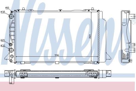 Радiатор NISSENS 60465A